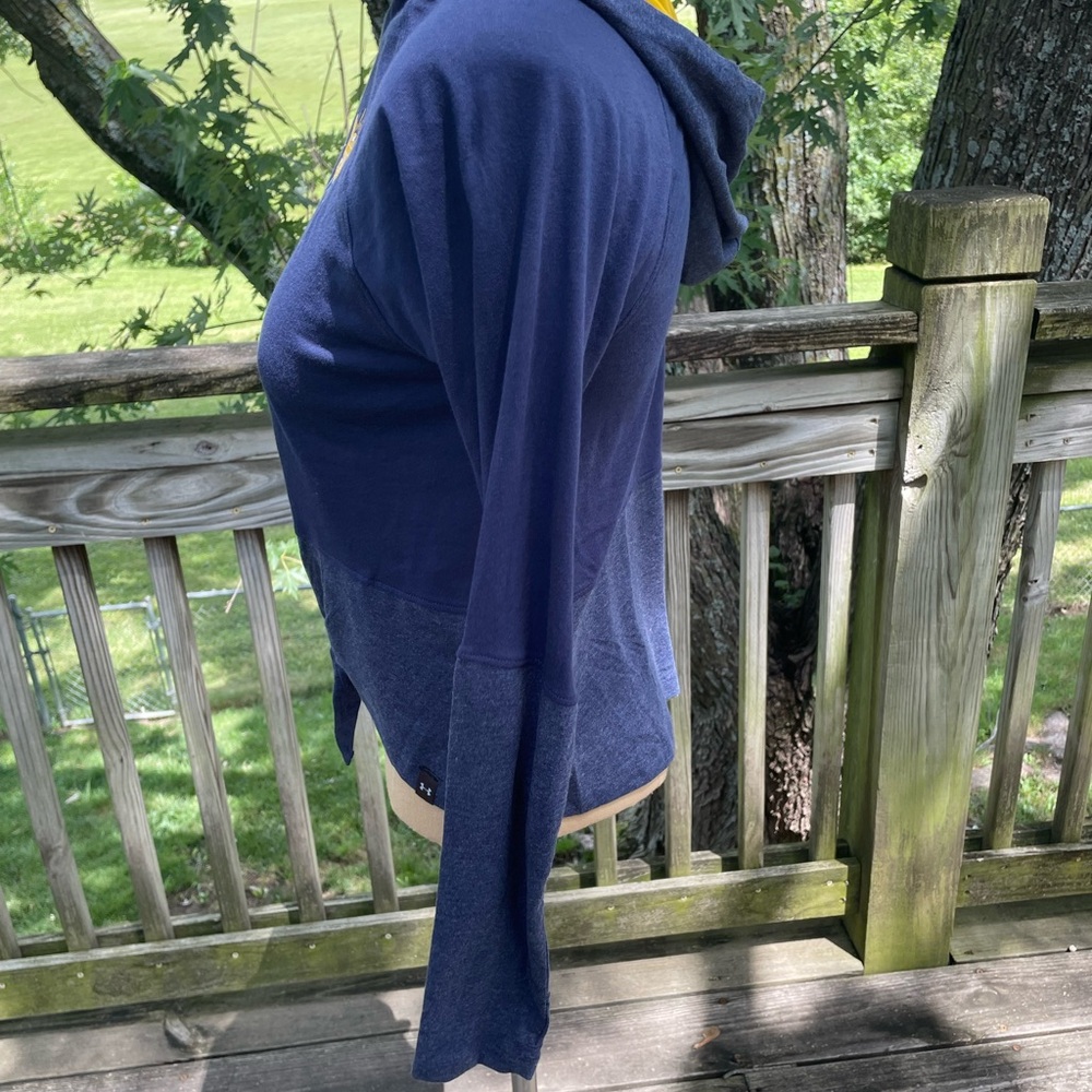 NWT Women’s Under Armour US Navy Logo Hoodie - Picture 2 of 9